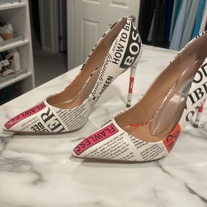 New Steve Madden pumps with new Vivian Lou Insolia® weight-shifting insoles.